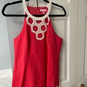 Lily Pulitzer coral top